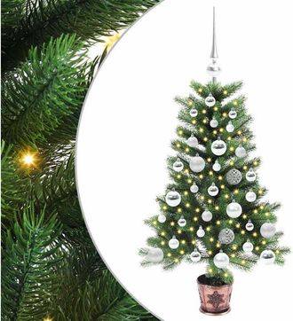 vidaXL Árbol de Navidad con 150 LED con soporte Verde 90 cm PE vidaXL