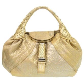 Fendi Borsa Vintage Pre-owned in Pelle - - Pre-owned - Donna - Giallo - ONE SIZE