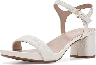 Naturalizer Izzy Womens Sandals Warm White Leather : 8.5 W (C)