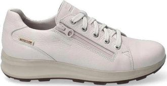 Mephisto Leren veterschoen voor vrouwen - Dames - Sneakers - Wit - 38 1/2 EU - Leer - Schoenen