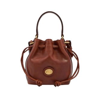 The Bridge Bucket Bags, female, Brown, Size: ONE SIZE Mini Bucket Bag