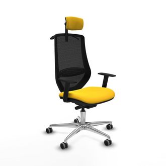 Piqueras y Crespo Piqueras-y-crespo Silla Ergon&oacute;mica Amarilla De Oficina