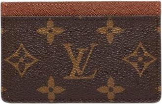 Louis Vuitton Pre-owned Wallets, female, Brown, Size: ONE SIZE Pre-owned Canvas Wallet