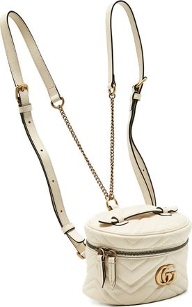 Gucci Marmont GG rugzak - Wit