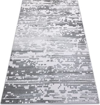 RugsX Rugsx - Alfombra Acr&iacute;lica Vals 0w1565 C53 78 Gris Claro / Gris Oscuro Grey 240x340 Cm
