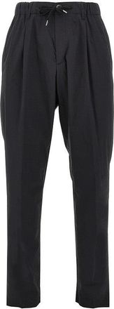 Herno Technical poplin pants with drawstring Man XL