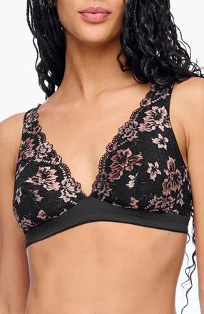 Cosabella Savona Bralette in Black/mandorla at Nordstrom, Size X-Large