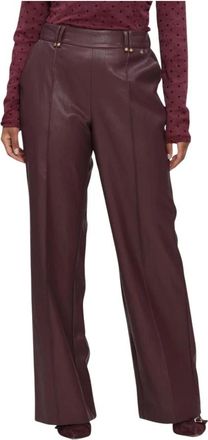 Nukus Nukus, Dames, Broeken, Rood, Maat: XL