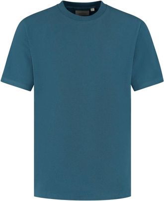 Dstrezzed Dstrezzed, Heren, Tops, Blauw, Maat: M Katoen