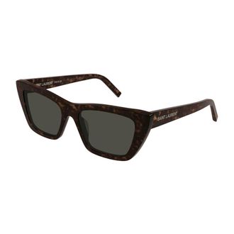 Saint Laurent Sunglasses, unisex, Brown, Size: 55 MM Mica Sunglasses