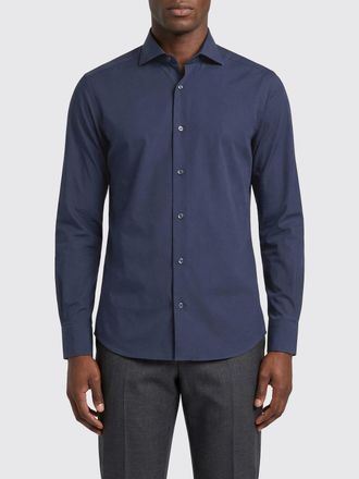 Tintoria Mattei Camicia classica Tintoria Mattei in twill