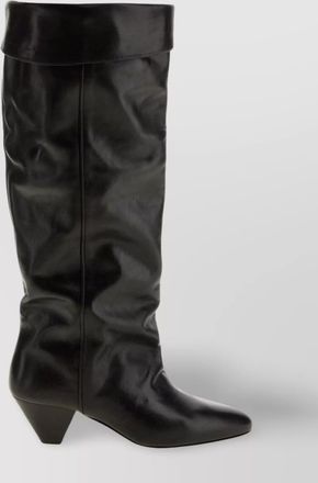 Isabel Marant elita knee-high cone heel boots