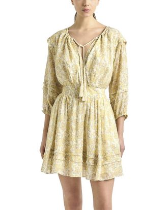 Derek Lam Solange Printed Voile Dress