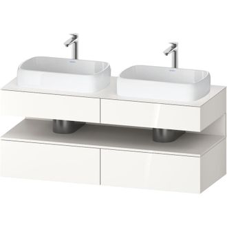 Duravit Qatego Consola Mueble Bajo Lavabo, 2 Extensiones, 2 - Duravit