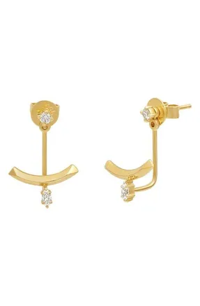 Bony Levy Aviva Trend Diamond Drop Earrings in 18K Yellow Gold at Nordstrom