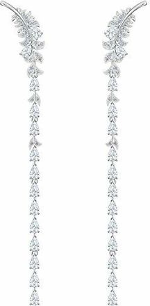 Swarovski Nice Oorbellen - Dames - Accessoires - Grijs - Maat: ONE Size