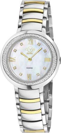 Gevril Group Amalfi Diamond Mother of Pearl Dial Ladies Watch 14105B
