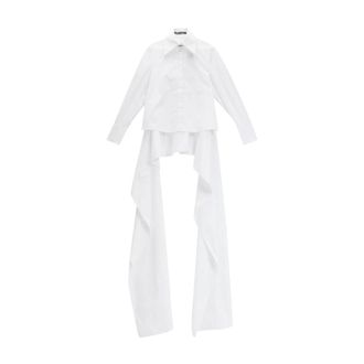 Karl Lagerfeld Shirts, female, White, Size: XS KL Studio Bow Detail Shirt