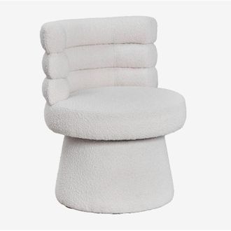 Sklum Pack De 4 Sillas De Comedor Giratorias Tapizadas Protea Sklum