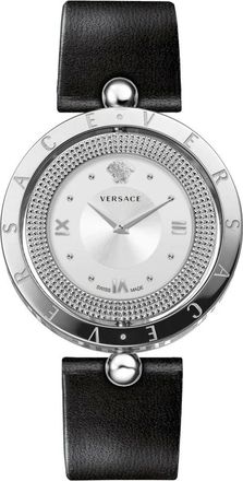 Versace Dames, Accessoires, Grijs, Maat: ONE Size Leer