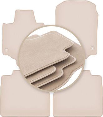 OEM Alfombrillas Premium Beige Para: Mercedes Gls X167 Suv 2019