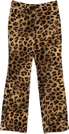 BA&SH Animal-print Trousers