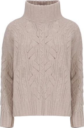 D.exterior Trui met rits aan de zijkant - Beige