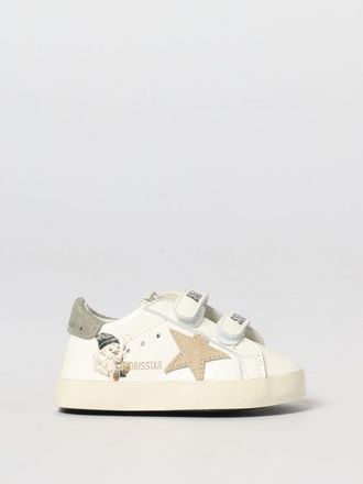 Golden Goose Sneakers Baby School in nappa con stampa
