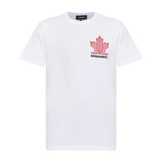 Dsquared2 Hombre, Camisetas, Blanco, Talla: 2XL