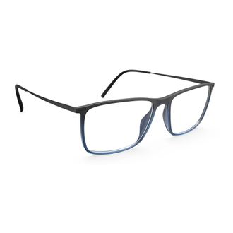 Silhouette Glasses, male, Black, Size: 55 MM Illusion Lite Fullrim 2944 Sunglasses