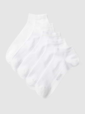 Mc Neal Sneakersocken mit Stretch-Anteil im 5er-Pack in Weiss, Gr&ouml;&szlig;e 39/42