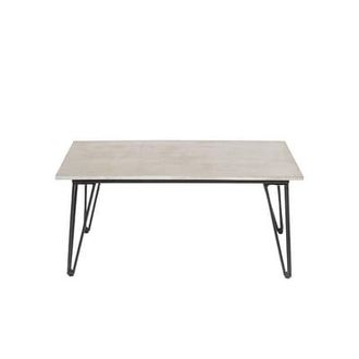 Bloomingville Coffee table Metal - Grey - Lacquered steel