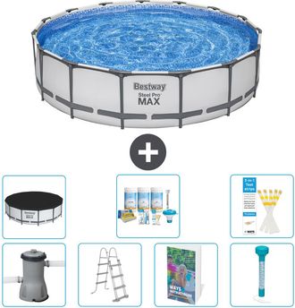 Bestway Piscina Bestway Steel Pro Max Redonda - 457x122 Cm - 8-piezas S574