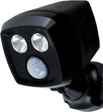 Trade Shop Trade Shop Traesio - Trade Shop - Faro Faretto Hawk Lampada 2 Led 450lumen Sensore Movimiento Internal Externo