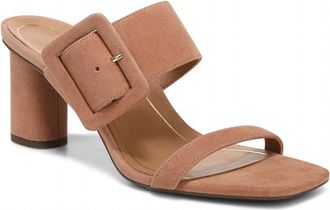 Vionic Womens Brookell Heeled Sandal In Macaroon