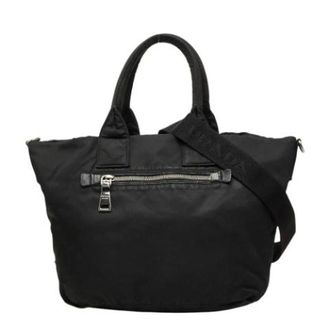 Prada unisex, Pre-owned, Zwart, Maat: ONE Size Nylon