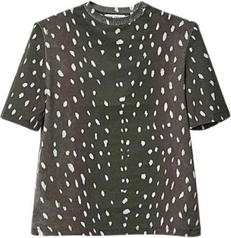 The Attico Bella T-shirt - Dames - T-shirts - Veelkleurig - 2XS - Katoen - Tops
