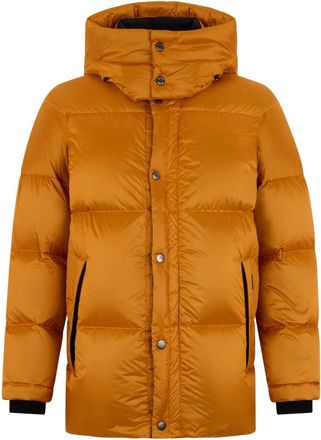 Moorer Padded Jacket - Heren - Winterjassen - Oranje - M - Leer - Jassen
