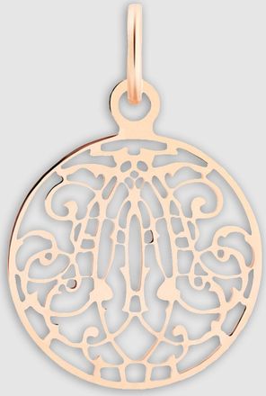 Ginette NY Pendentif Mini Art Déco Or Rose