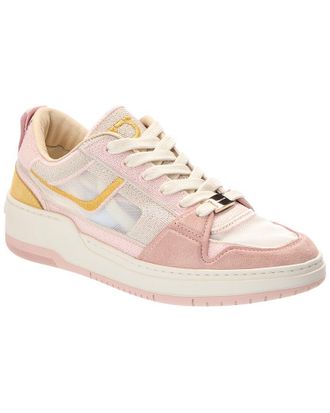 Ferragamo Ferragamo Destiny Suede-Trim Sneaker
