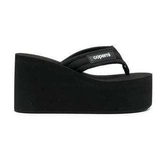 Coperni Wedges, female, Black, Size: 10 US Chic Nero Sandals