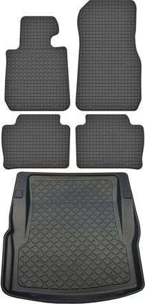 OEM Juego De Alfombrillas De Goma Para Coche Y Alfombrilla Para Maletero Para Bmw Serie 3 G20 Sed&aacute;n (a Partir De Marzo De 2019)
