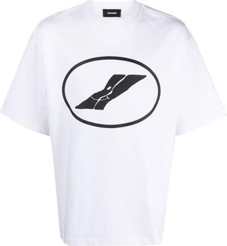 We11done logo-print cotton T-shirt - unisex - Cotton - S - White