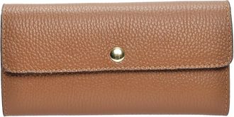 Isabella Rhea Brown Rundleer Portemonnee