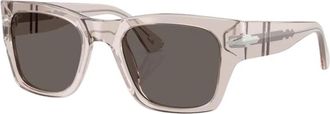 Persol Po 3384S Zonnebril - unisex - Zonnebrillen - Grijs - 52 MM - Accessoires