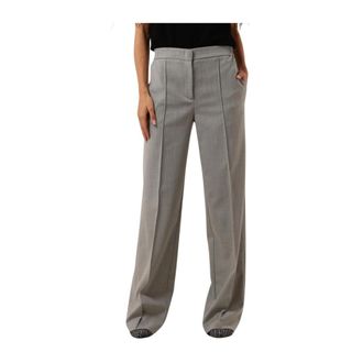 Twinset Broeken, Dames, Grijs, 2Xs, Elegante Grijze Pantalon