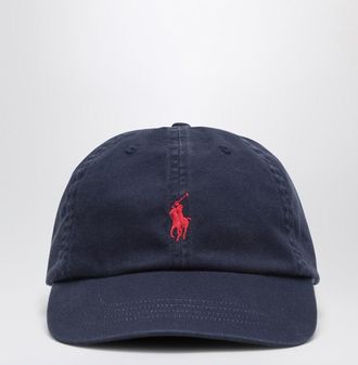 Polo Ralph Lauren Blue navy baseball cap with logo