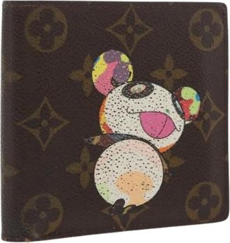 Louis Vuitton Pre-owned Wallets, female, Brown, Size: ONE SIZE Pre-owned Canvas Wallet