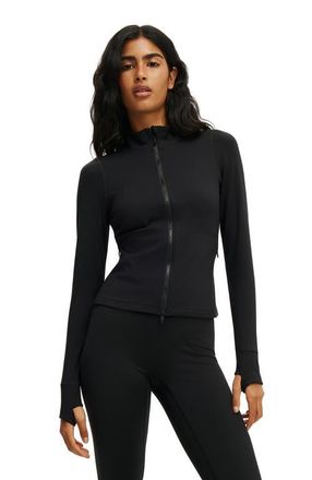 Cotton On Womens Active Ultra Soft Zip Through Jacket in Black at Nordstrom, Size X-Small