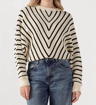 Suncoo Pheana Sweater In Cream